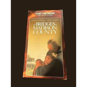 Bridges of Madison County VHS Tape Clint Eastwood Meryl Streep Love Story